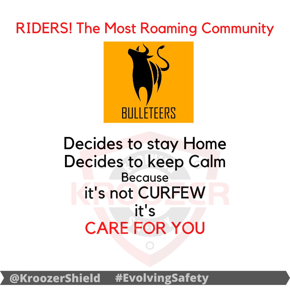 kroozershield's tweet photo. We Support #JantaCurfew
.
.
#Standforcorona #Supportcurfew #jantacurfew #CoronaVirus #staysafesallz #SocialDistancing #Quarantine #FarakPadtaHai #StayHomeStaySafe #IndiaFightsCorona #20marxh2020 #stayzsafez #covıd19 #governmentofinidia #CoronavirusPandemic https://t.co/JxNzOv23aj