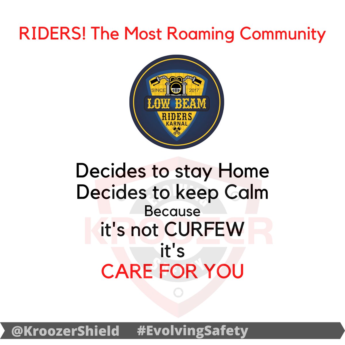 kroozershield's tweet photo. We Support #JantaCurfew
.
.
#Standforcorona #Supportcurfew #jantacurfew #CoronaVirus #staysafesallz #SocialDistancing #Quarantine #FarakPadtaHai #StayHomeStaySafe #IndiaFightsCorona #20marxh2020 #stayzsafez #covıd19 #governmentofinidia #CoronavirusPandemic https://t.co/KWhnLVS596