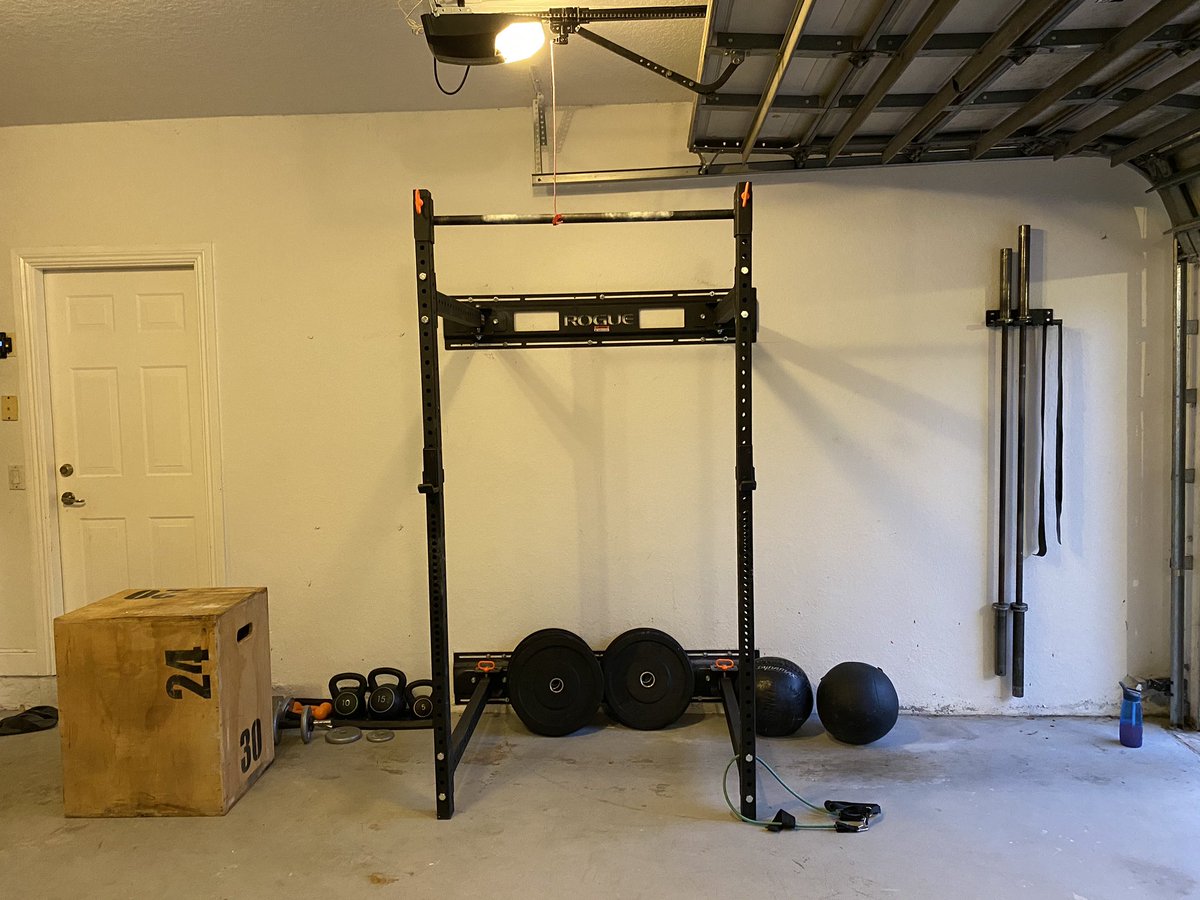 sridharcitrix's tweet image. All set to workout at home! #CrossFit #WorkingFromHomeLife