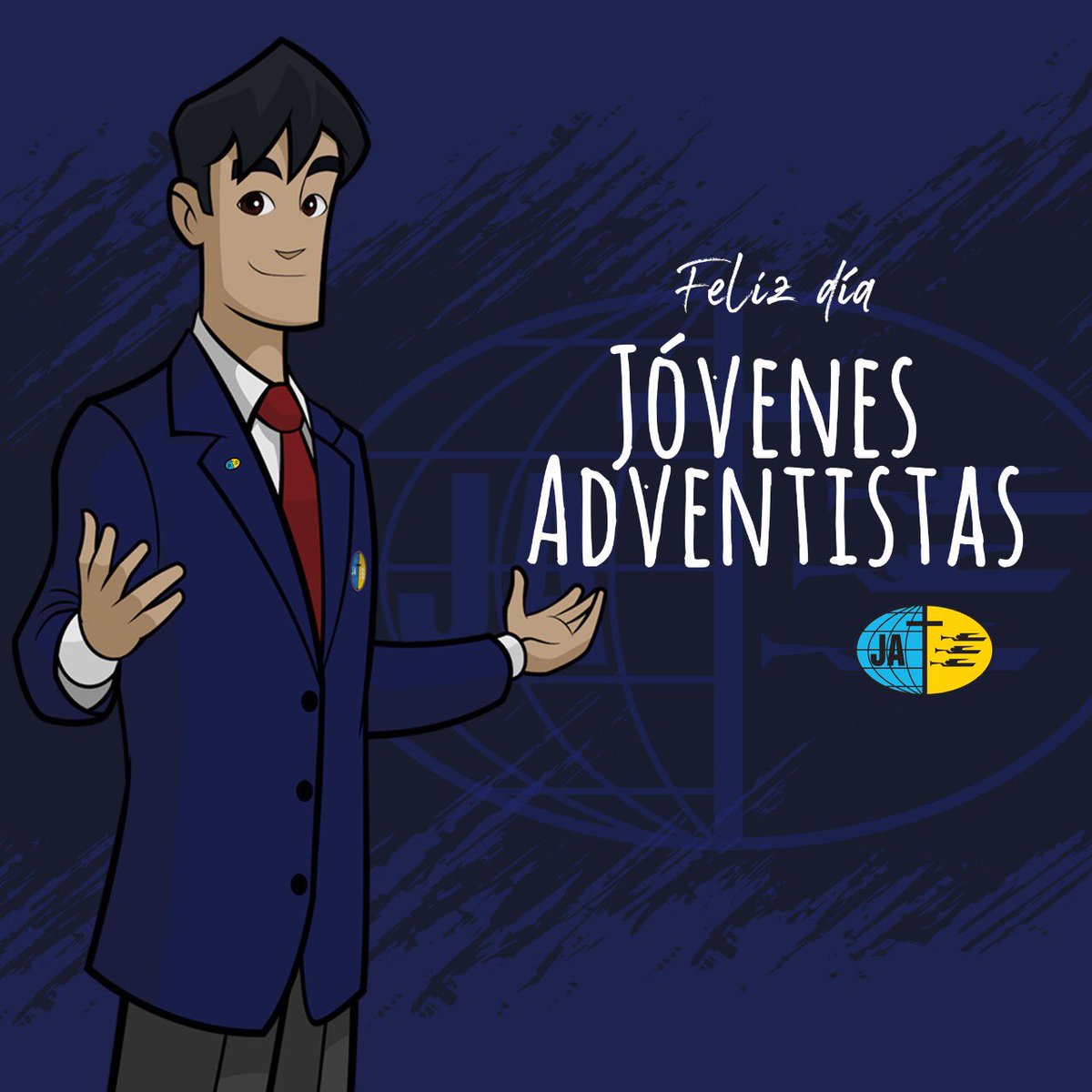 CuapPosadas's tweet photo. ¡Feliz día a los jóvenes adventistas! saluda a los jóvenes de tu iglesia y ora por cada uno de ellos. 💙 https://t.co/3Y2u0ILhm4