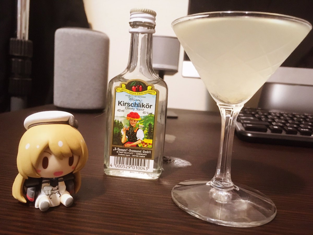 思兼 カクテル セブンスヘブン ジン好きならオススメしたいカクテルです チェリーブランデーの風味が天国に誘うお味 決してラルクの曲名やカレー先輩のex技ではない