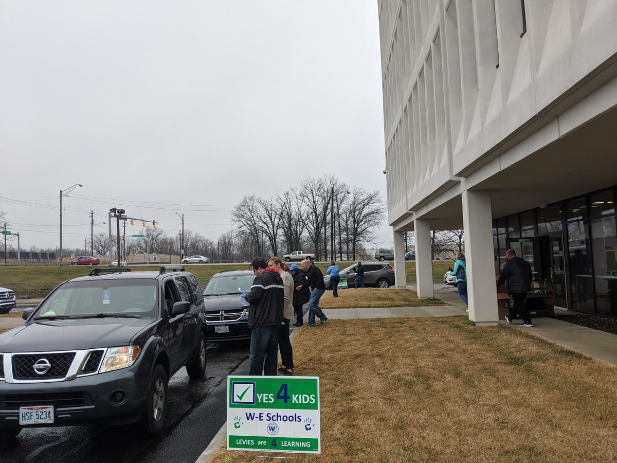 A huge thank you to my W-E Family that helped distribute Chromebooks to our Families this past week!