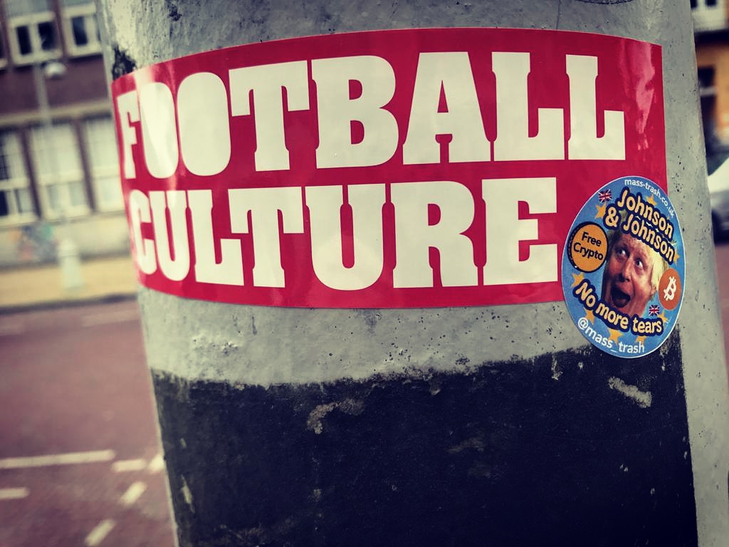 mass_trash's tweet photo. Kick Off? 
Find #borisbitcoin this Saturday across the #uk and #eu. 

#football #saturday https://t.co/EiQU4S4B4g