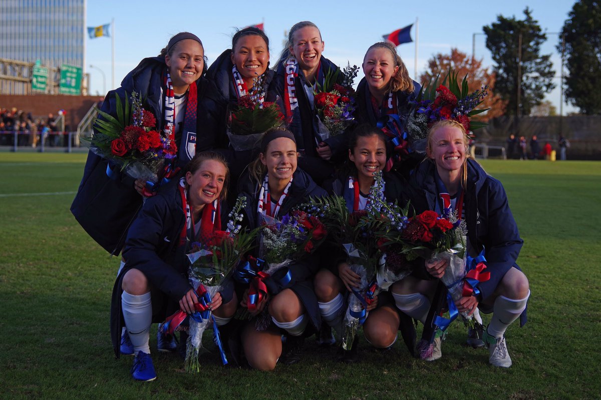 PennWSoccer's tweet photo. Thank you Class of 2020!! ❤️💙Today we would’ve been honoring these incredible seniors at our season banquet. We are so grateful for all you’ve done for PWS and can’t wait to watch you take on all your new adventures! #WRAAP https://t.co/KRpbVkt1P7