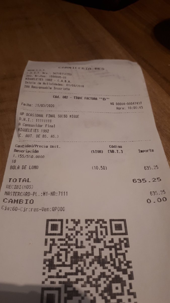 JinetRojas's tweet photo. @Vivoelsabado es increíble los sobreprecios que hay. Acabo de comprar 1.2 kilo de carne 635 pesos https://t.co/rew2GzeRDW