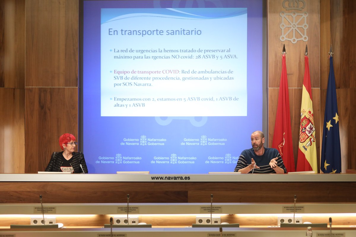Los servicios de Urgencias Extrahospitalarias crean dos circuitos de atención diferenciados, uno para afecciones respiratorias y otro para el resto de patología #CoronavirusNavarra
#Covid19 navarra.es/es/noticias/20…