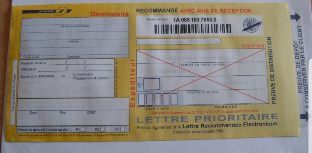 2️⃣Les lettres recommandées adressées aux cabinets d’avocats qui pour beaucoup sont actuellement fermés doivent être doublés d’un envoi par mail. #ConfinéeActive <a href="/CNBarreaux/">Conseil national des barreaux - les avocats</a>