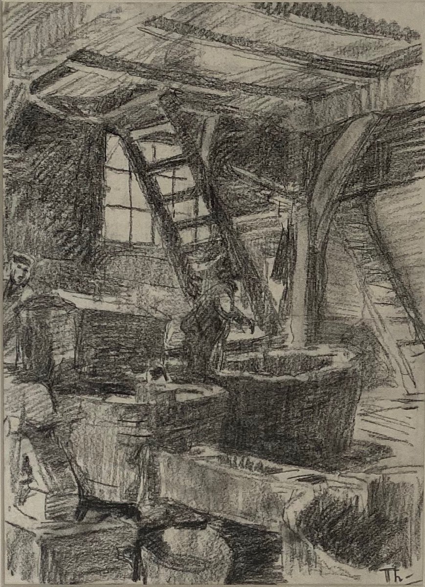 WBTholen's tweet photo. W.B. Tholen  Papierfabriek  (32 - 24 cm) https://t.co/3HyjfO1ePX