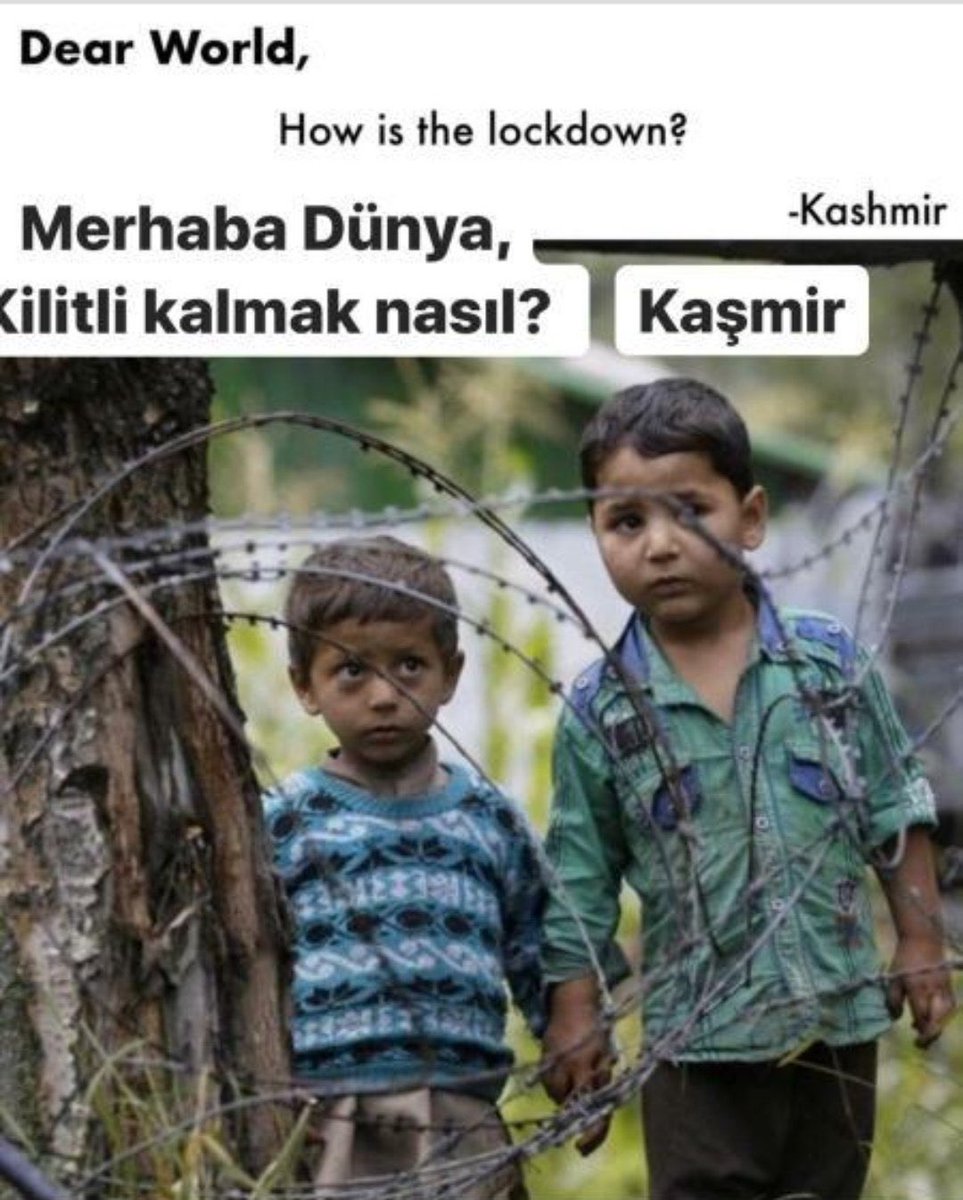 oktaycetinkaya's tweet photo. Merhaba Dünya...
Corona insanoğluna böyle empati yaptırır. https://t.co/eVk2QQd2vN