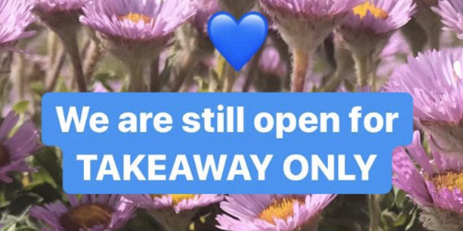 BasilBlueCafe's tweet image. Thanks for all your support this week - amazing! We are still open however for take away only, contactless card payments where possible &amp;amp; lastly for our team &amp;amp; your well being please follow our social distancing notices in the shop #ThanksAMillion #Chobham