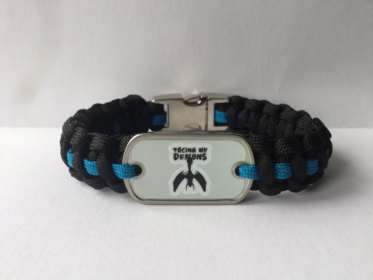 BrianRobb1981's tweet photo. #PTSD #MentalHealthMatters #MentalHealthMatters #ItsOkNotToBeOk #FACINGMYDEMONS
Facing my demons Paracord bracelet https://t.co/PUfN98m6a0