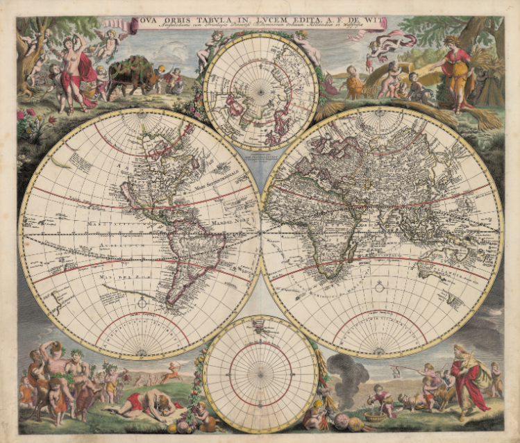 «Nova Orbis Tabula», de Frederik de Wit