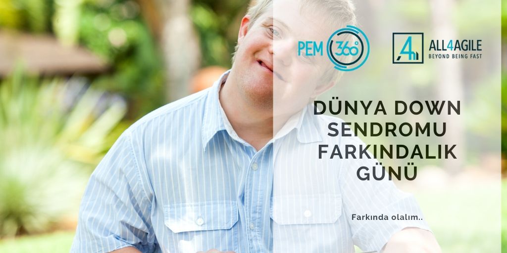 pem360official's tweet photo. Down Sendromu bir engel ve eksiklik değil, farklılıktır. Farkındayız ve onların yanındayız. #21martdownsendromu #farkındalık #downsendromu #All4Agile #PEM360 #BusinessAgility https://t.co/iie90W1wu3