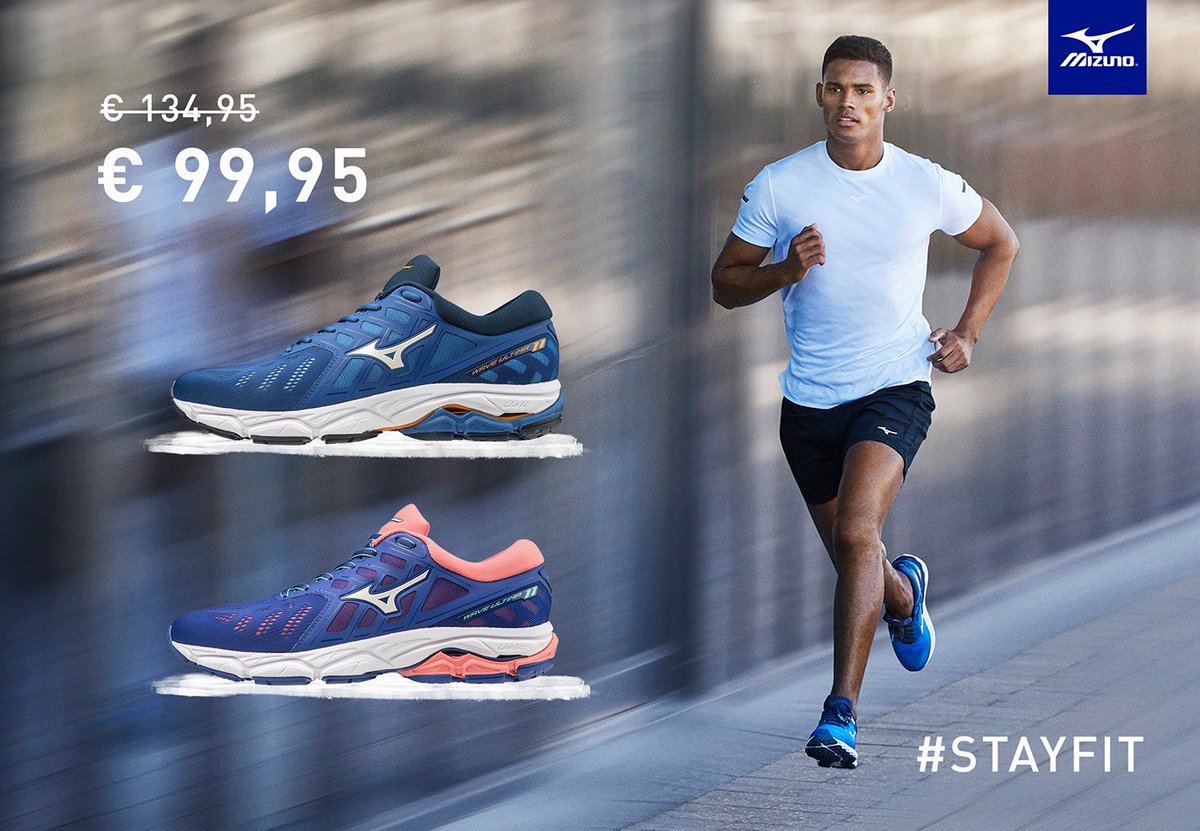 mutavoetbal's tweet photo. ❗️ #STAYFIT-ACTIE MIZUNO | We merken dat veel (top)sporters druk bezig zijn om hun conditie op peil te houden. Daarom hebben wij deze mooie aanbieding voor jullie: de Mizuno Wave Ultima voor €99,95! 👟
➡️ Bestel hier online: https://t.co/looaI7G8yh https://t.co/x3KIeJ2cip