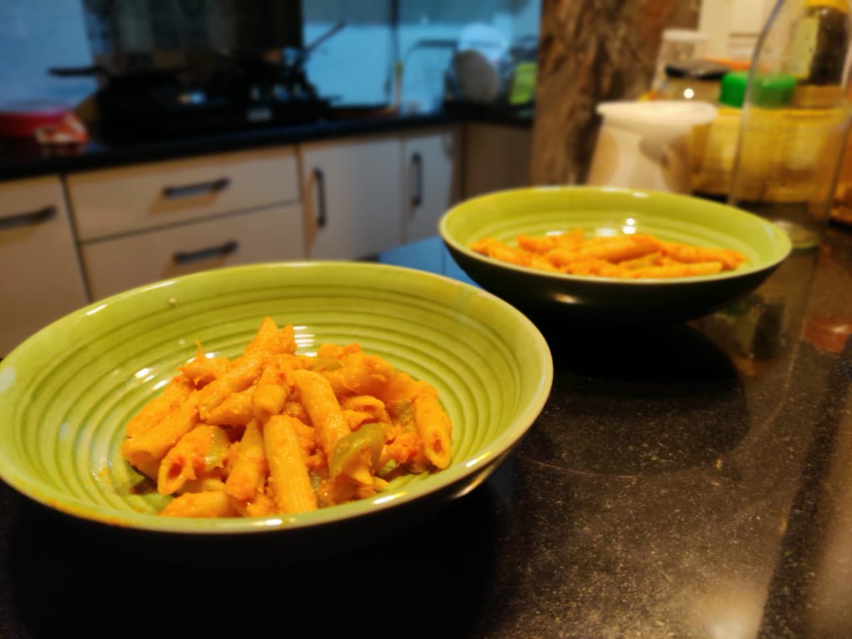 hpchugh's tweet photo. Homemade pasta and wheat momos.. Making good use of time
#QuarentineLife #Covid19India #Cooking https://t.co/2G4nYJm2eZ