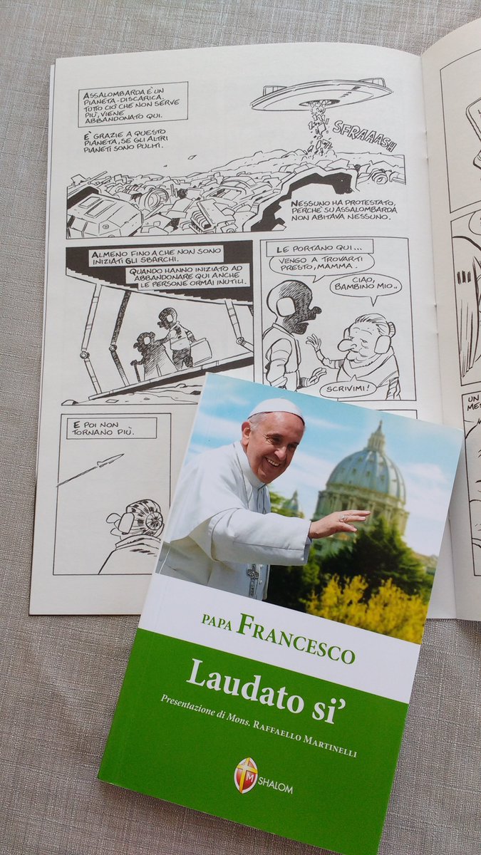 Codamozza's tweet photo. Il pianeta discarica di #StarRats e la cultura dello scarto di @Pontifex_it: (im)possibili mash-up nel nuovo fumetto di @Leo_Ortolani (dove si ride parecchio! Star Rats - Stella, in questi giorni in edicola) https://t.co/IMaEPPqLd7
