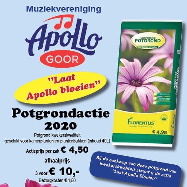 Laat Apollo bloeien en bestel nu ONLINE:
apollotickets.nl