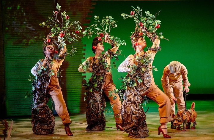 RayyahMcCaul's tweet photo. Remembering friends in fab shows whilst memories of social occasions are strong... Proud of @EsmeSears in the wonderful #WizardOfOz @LeedsPlayhouse Shout out to @jamesbrining #LucyCullingford #SimonHiglett #TimMitchell #SimonWainwright #maybeitsthejitterbug #theresnoplacelikehome https://t.co/2PbbITH6Ak