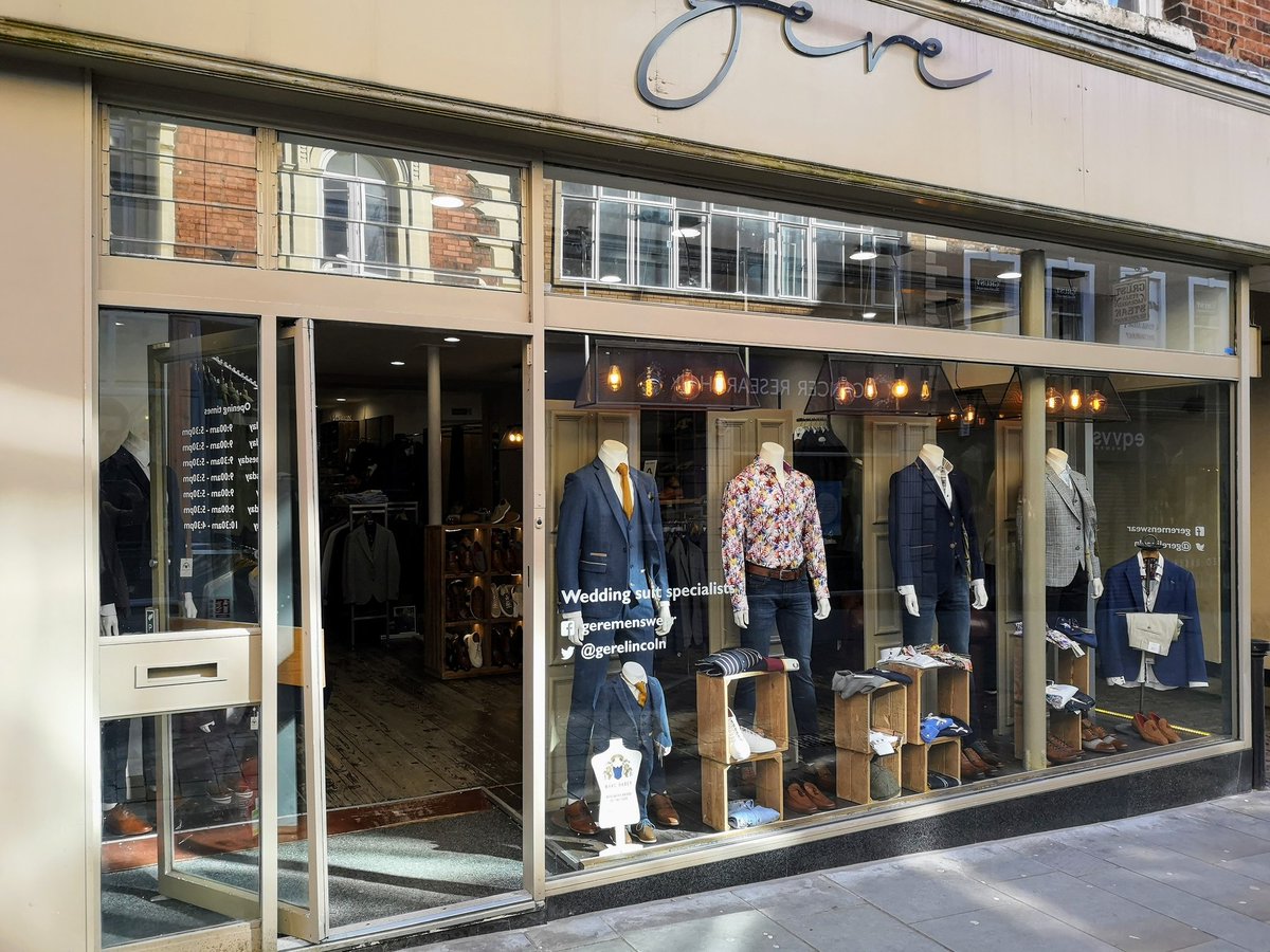 GereLincoln's tweet photo. *We are open* #geremenswear https://t.co/yyxuEdxWVd