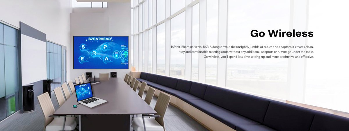 infobitav's tweet photo. infobit iShare wireless presentation system, 1080p Full HD, BYOD and plug &amp; play. #infobit #ishare #wirelesspresentationsystems #meetingrooms #avtweeps https://t.co/dFPKQ5vzdw info@infobitav.com https://t.co/uau0Jxsmyd