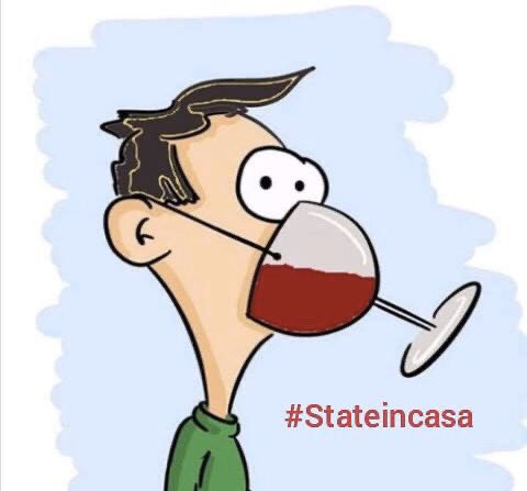 State in casa &amp; Tenite forte 🍷🤝 #covid_19 #stoincasa 👨‍👩‍👦‍👦❤️