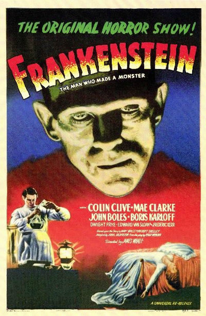[1931] FrankensteinDrame - Horreur - Science-fictionIt's Alive ! L'un des monstre le plus connus du cinéma.Il y a une vraie atmosphère sombre et inquiétante et on comprend bien les intentions du docteur mais cela n'empêche les nombreuses d'incohérences tout au long du film.