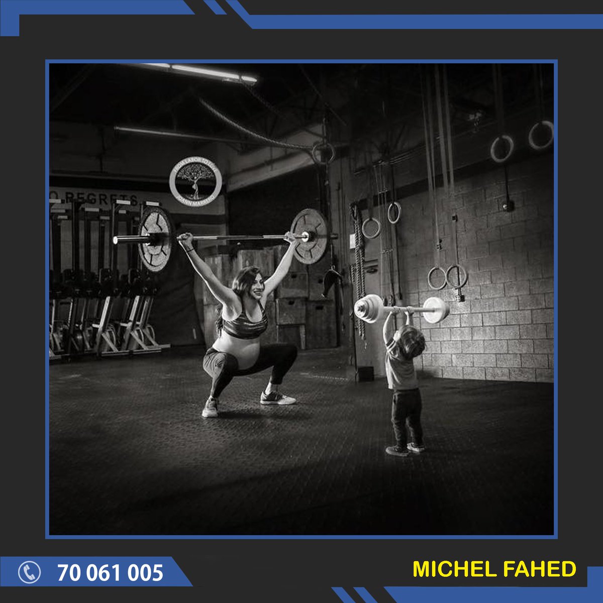 MichelFahed1's tweet photo. You taught me to stand, before I could squat. Thanks Mom💙🖤 #HappyMothersDay #MichelFahed #MF https://t.co/hG8mYmwv4m