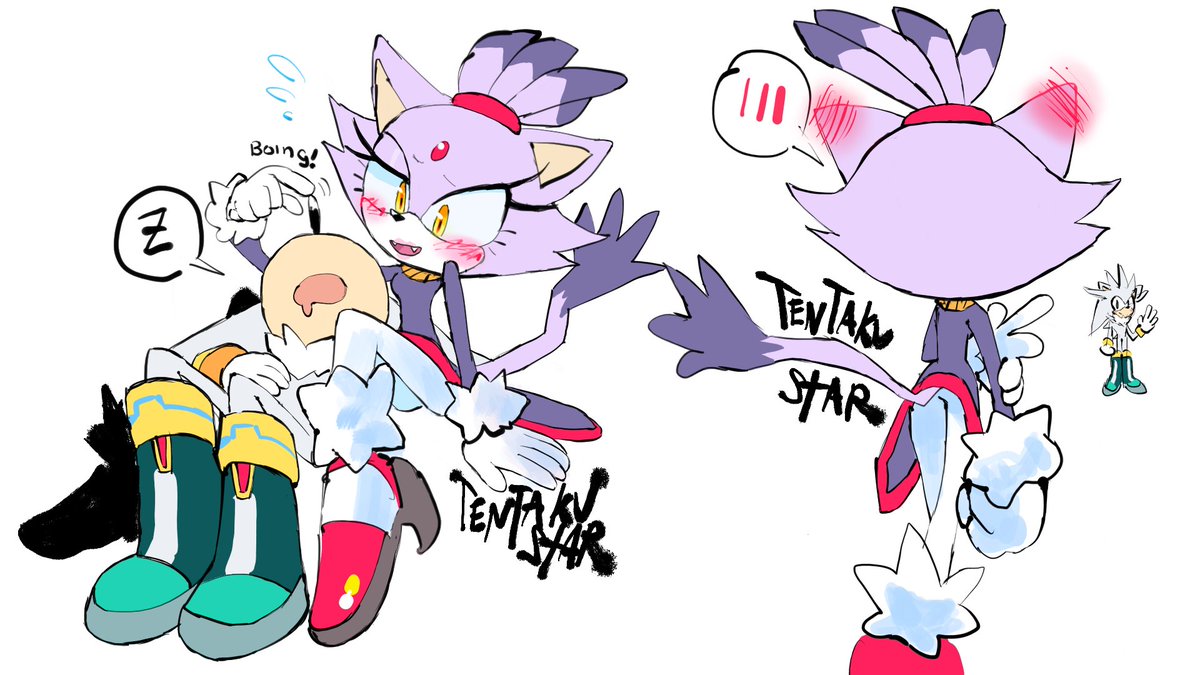 Tentakustar on Twitter: "Some Silver and Blaze doodles!… "
