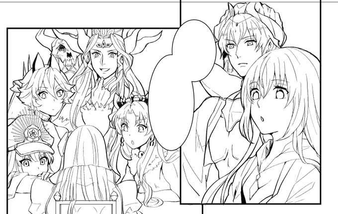 頑張って漫画描いてみているんだけど推しを詰めすぎたせいで既に心折れてる。ちゃんと完成しますように 