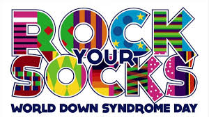 rerdmann's tweet photo. World Down Syndrome Day is a day set aside to raise awareness &amp; educate the general public about Down Syndrome &amp; to raise public awareness and be part of the global voice for advocating for the rights, inclusion, and well being of people with Down syndrome. Wear wild socks today! https://t.co/9KwUpbyu9S
