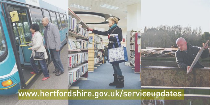 hertscc's tweet photo. Due to COVID-19 we have taken the difficult decision today to close our libraries with immediate effect for the next few days as a precautionary measure, whilst we assess how we might continue to provide some elements of the service to the community https://t.co/Tp8mir1sLA