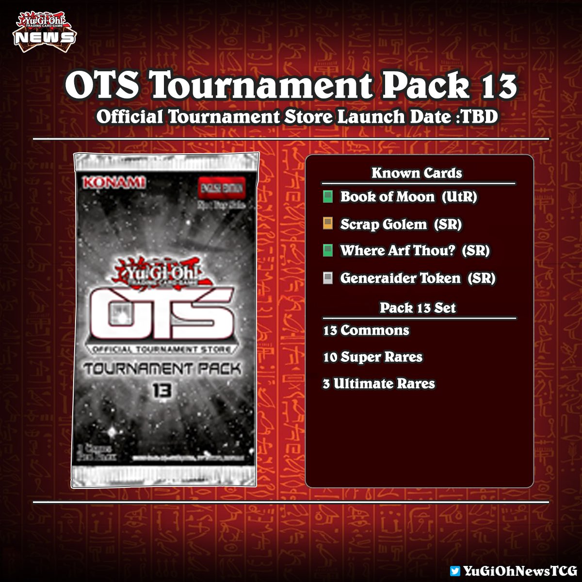 13 #YuGiOh TCG OTS 13 here we go    : TBD