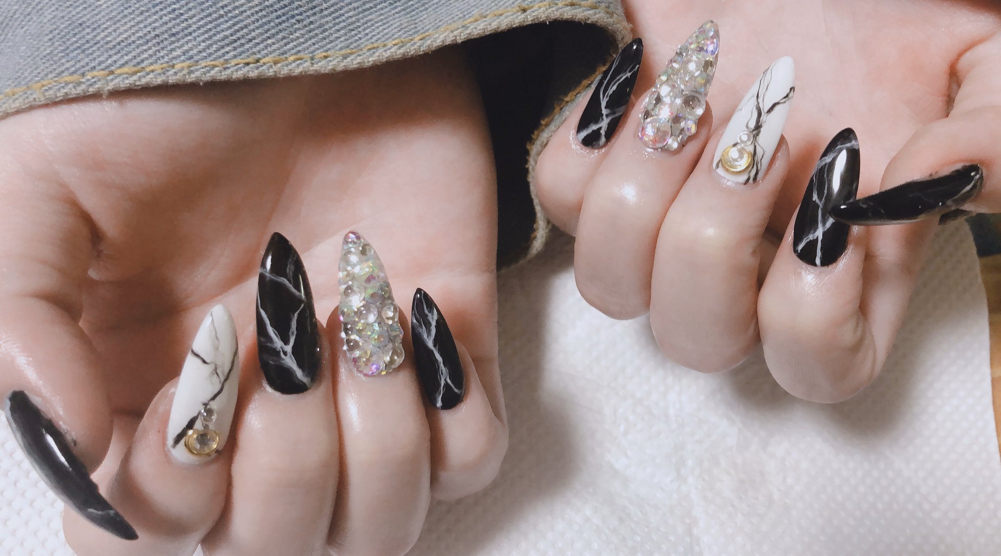 Twitter 上的 Azusa Nail垢 スカルプネイル 大理石 独学 セルフネイル 大理石 スカルプ T Co Pxn097h8id Twitter