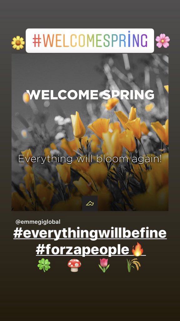 Furkhanofficial's tweet photo. #Nevroz #NevruzKutluOlsun 🌼🍀🍄🌾🌻🌸#WelcomeSpring #cumartesi #mirackandili #forzapeople💪🏻 @emmegi @EmmegiTurkey @Voilap_Official #ForzaItalia🇮🇹 #ForzaTurkey🇹🇷
#Italy #21Mart #DownSendromu https://t.co/miq6zvNkf4