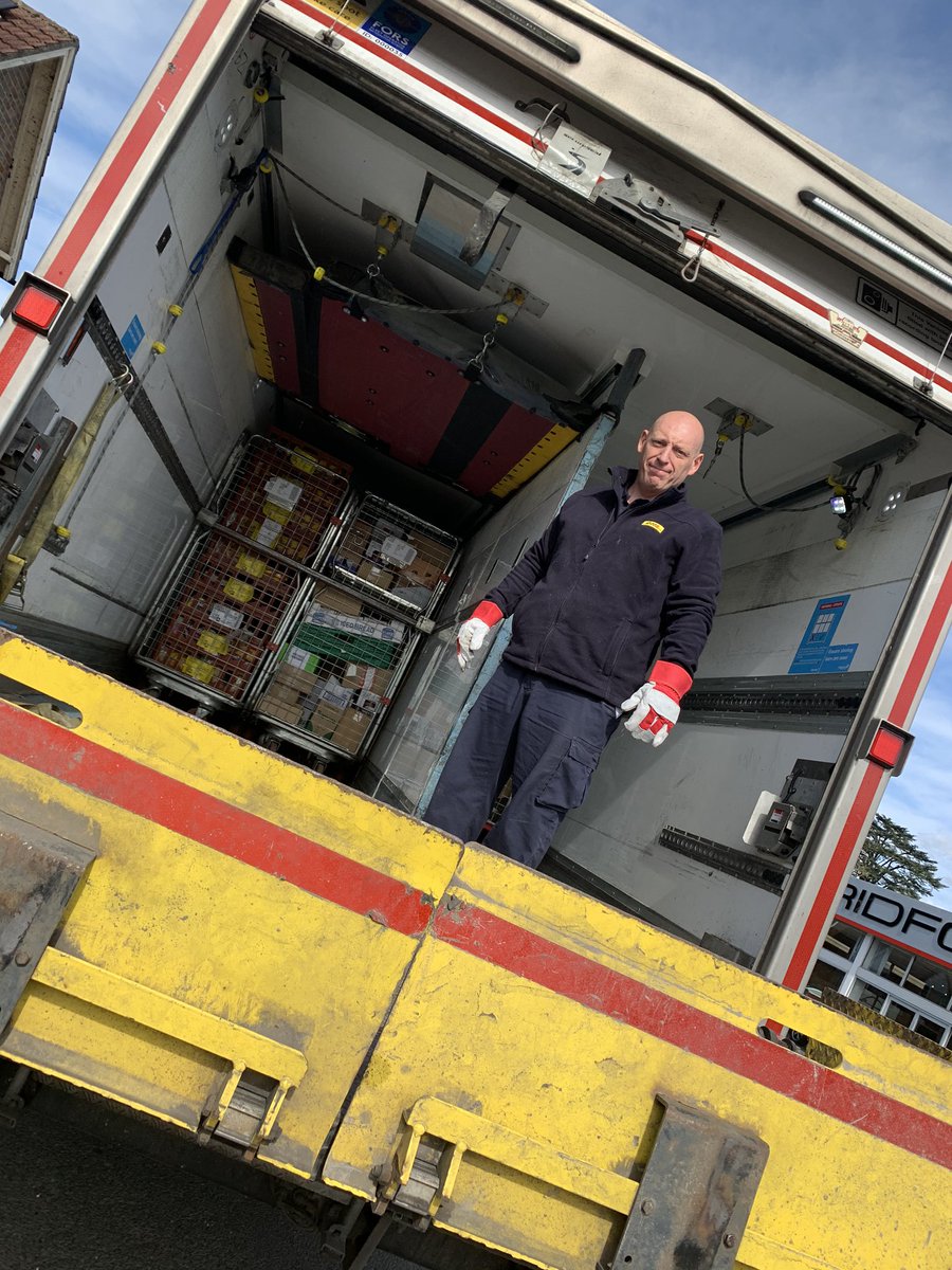 kentowle's tweet photo. Stuart - just one of hundreds of drivers doing their best to get products out to stores and customers @NisaRetail @DHLsupplychain https://t.co/n2d3QPaPB3