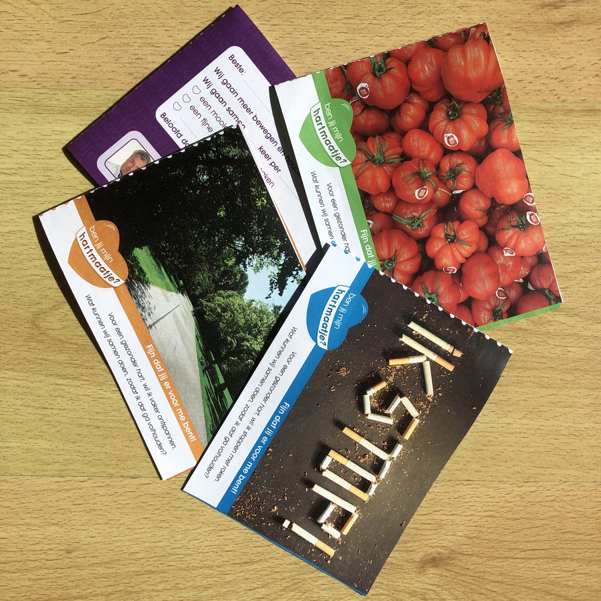 Onze pilot met Hartmaatje hebben we uit voorzorg moeten stilleggen om alle kwetsbaren te beschermen. Maar uitstel is nog geen afstel! Blijf (binnenshuis) bewegen, gezonder eten ontspan  en houd vol niet meer te roken!