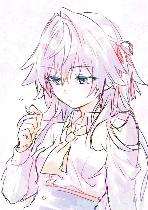 髪いじエル 
