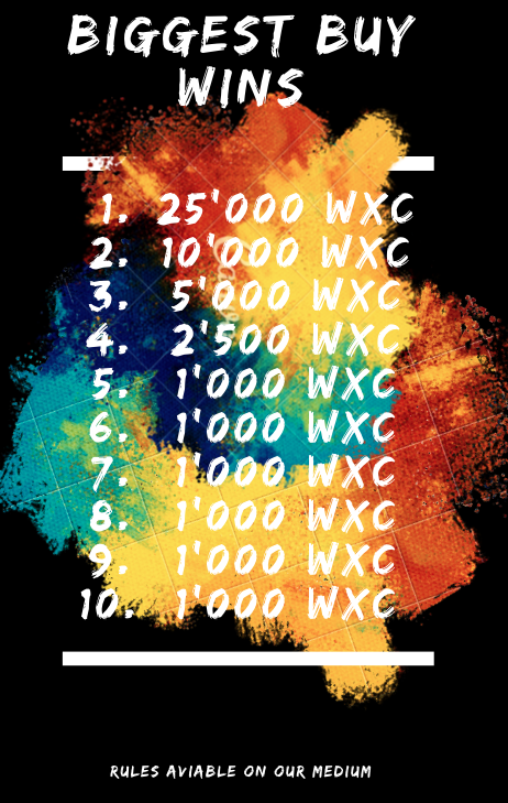 wx_coin's tweet photo. Trading competition🎉

More infos: https://t.co/YOHgDqXorh https://t.co/2AGWYKUAwp