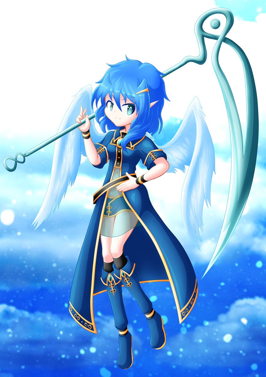 オリキャラ(風貴) オリキャラの絵をAIに生成してもらってみた｜八御伽