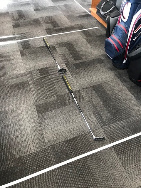 Asking golfers to keep 2 club lengths apart in the Golf Shop <a href="/formbyhall/">Formby Hall</a>
#KeepGolfOpen