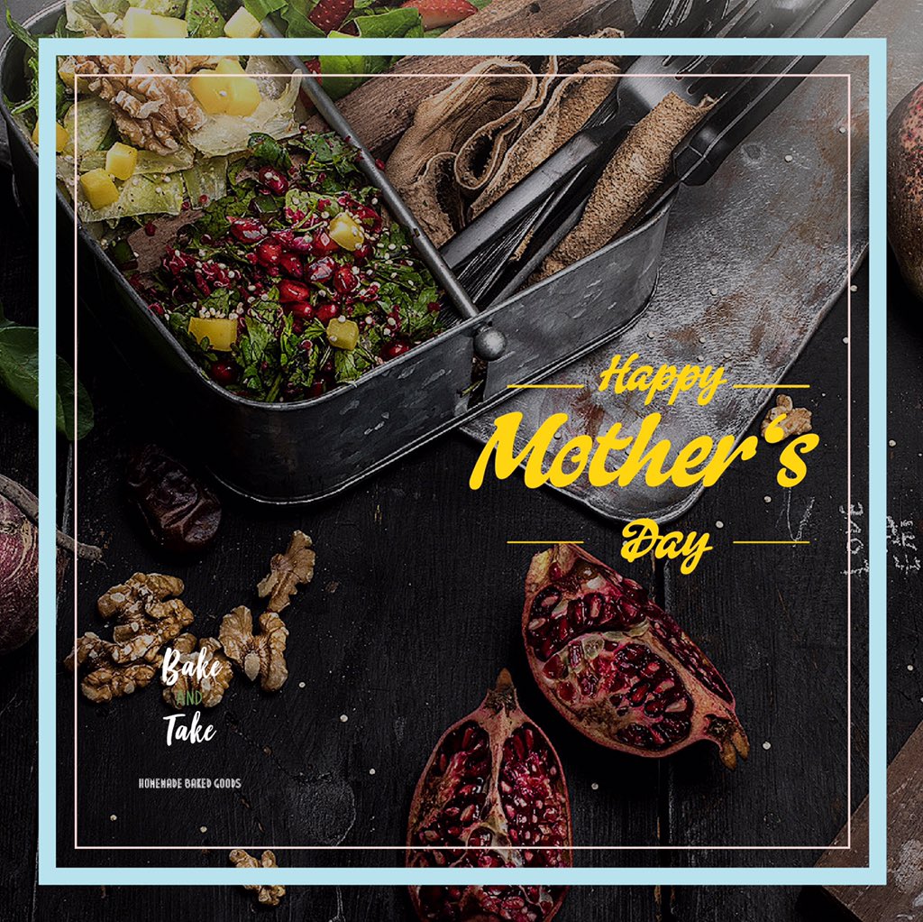 KsaBakentake's tweet photo. كل عام وجمع الأمهات بألف خير
.

Happy mother’s day From Bake And Take staff
.

Order on WhatApp: 0550666825

#delivery #order #bakery #coffee #morning #healthybreakfast #fresh #breakfast #food #baking #homemade #MothersDay #happymothersday https://t.co/RErVqrNvXE