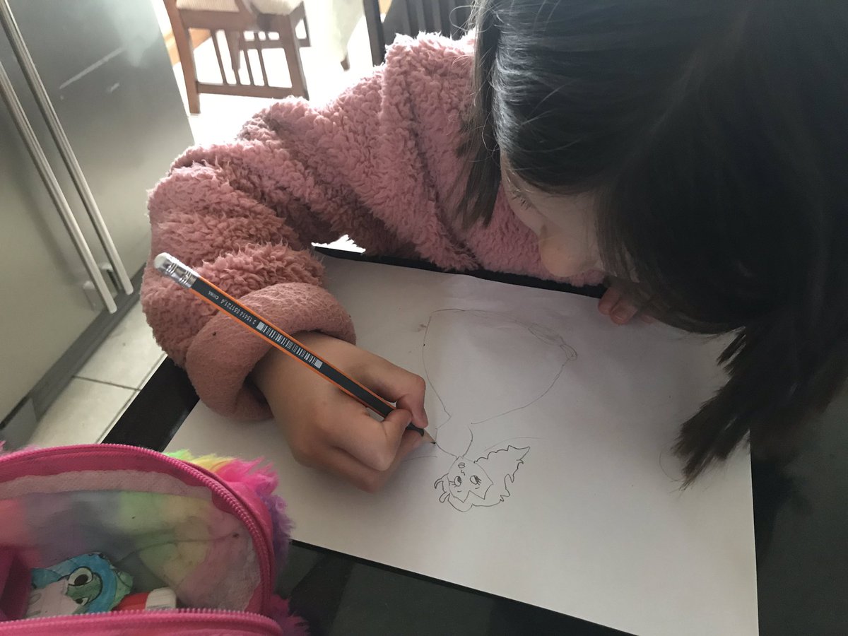 hynzie's tweet photo. @WillSliney #wewilldraw Nintendo’s Princess Peach by Vivienne age 7 https://t.co/tWObstfnB7