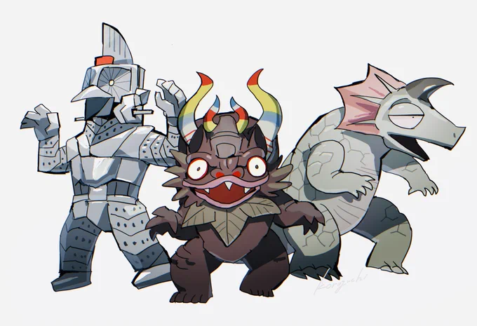 ウルトラセブンの怪獣とか宇宙人描くよ (前半) 