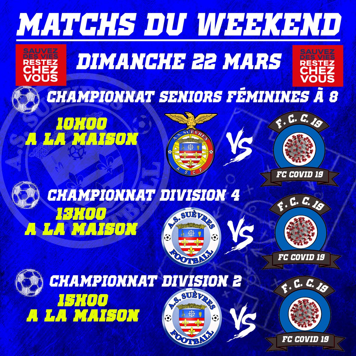 Sodobriseurs's tweet photo. Tous à domicile ce weekend ! Prenez soin de vous et des autres 💜🙏. #SauvezDesViesRestezChezVous #confinement #COVID19 #assuevresfamily https://t.co/U9uvNGf4Rk