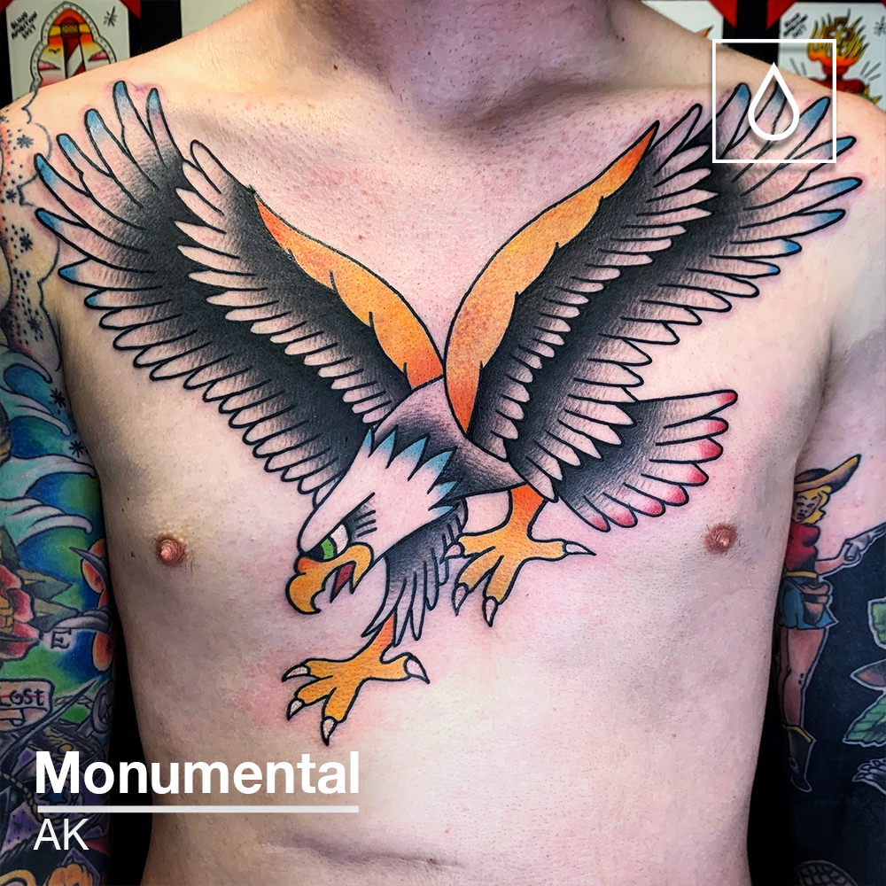 MonumentalInk's tweet photo. Incredible traditional chest banger by Ak π
.
To view more of Ak's work follow the link
.
πhttps://t.co/aDLGQr3sYp
.
#tattoo #tattoos #SaturdayThoughts #SaturdayMorning #traditional #uktattoo #essextattoo https://t.co/4SLx1k9cfK