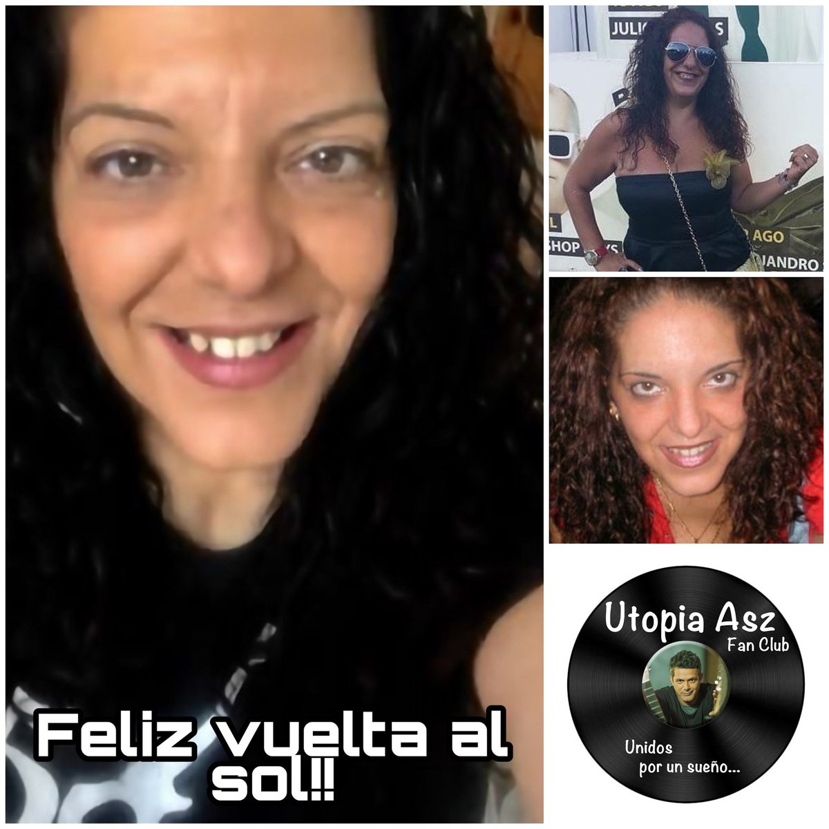 Hoy nuestra <a href="/encarniutopiasz/">Encarni</a> da una vuelta al sol!!  Que pases un muy feliz dia cariño!!! Y ojalá <a href="/AlejandroSanz/">Alejandro Sanz</a> te mande un saludito.