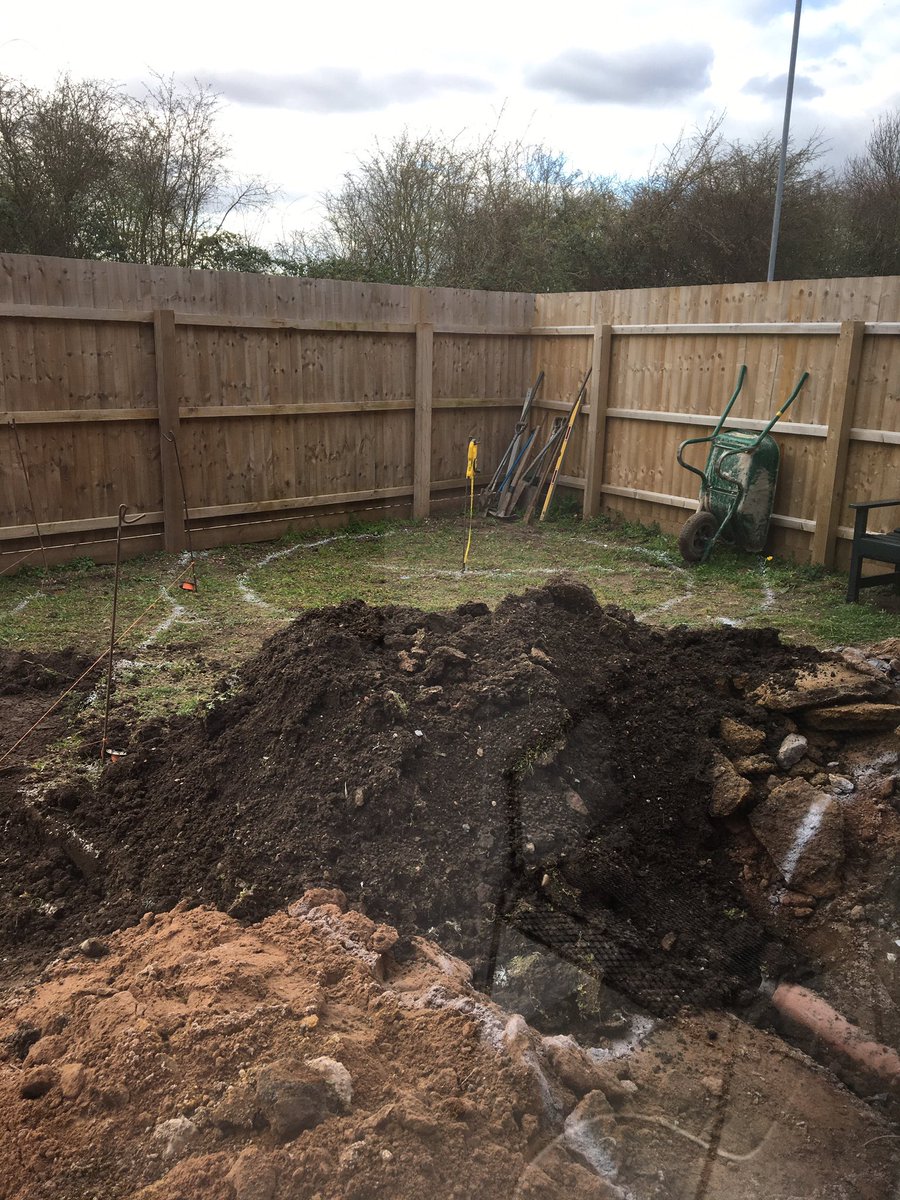 nottsKath's tweet photo. @sallymac2 Lovely! They’ve started work on the garden! https://t.co/YzqI3Newfv