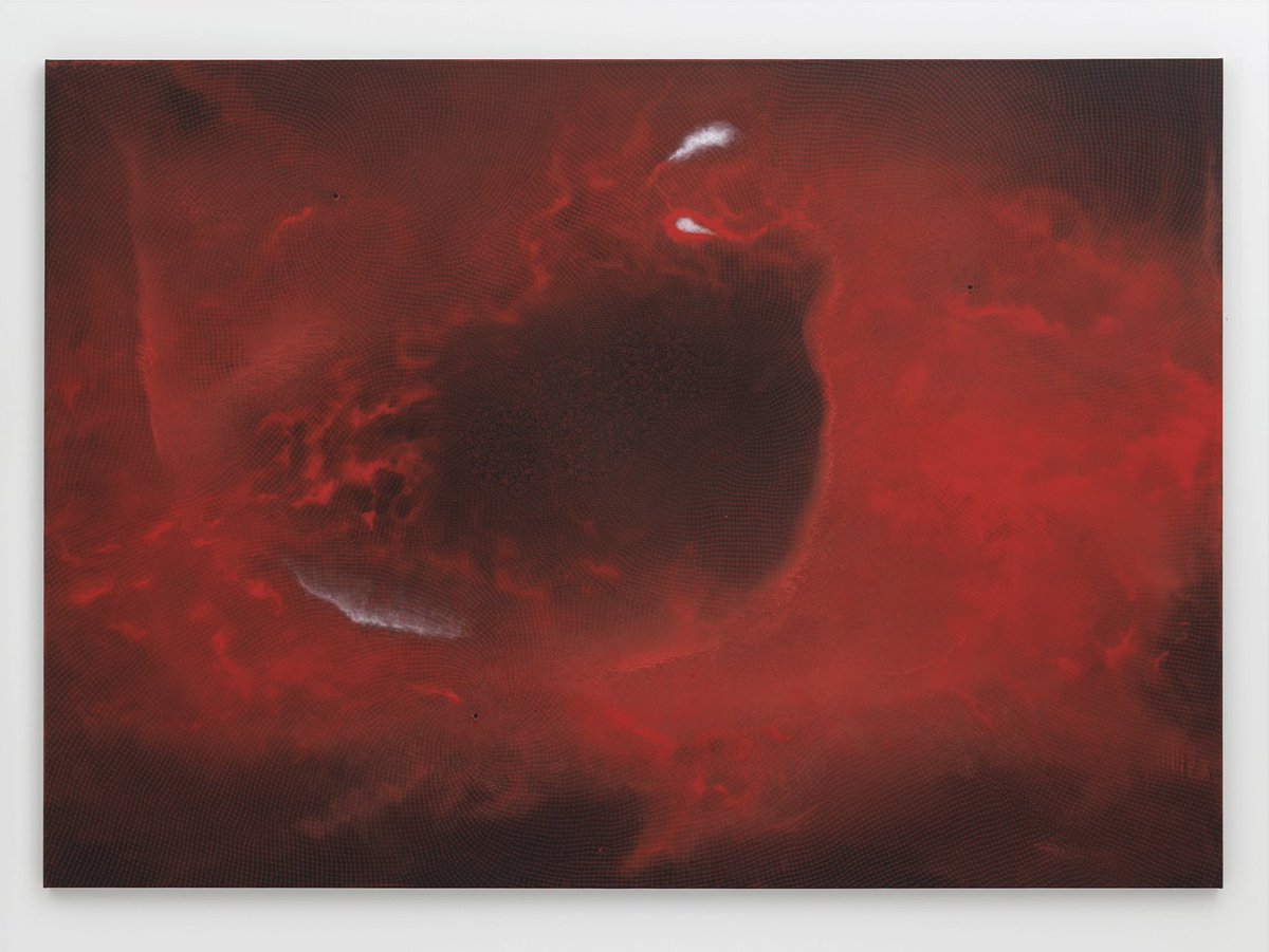 Sutton's tweet image. For your online viewing pleasure: Shirazeh Houshiary’s 'Flare-up' (2018), which is part of @LehmannMaupin’s @artbasel Online Viewing Rooms ahead of her upcoming solo exhibition at the gallery in New York this spring.

#PromotingCreativity #ArtBaselOVR