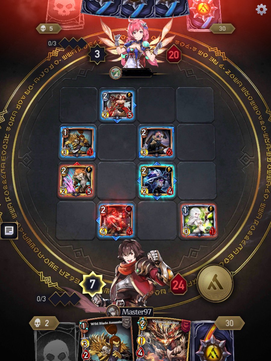 Master 昨日見つけたathenionとかいうdcgがとても楽しい 顔殴らず盤面取り合って ターン開始時まで守り切った生物分打点が入るシステムが面白いのと 毎ターン５枚までドローでカードめっちゃ使えるのが良き マナカーブも配置の定石も無いから 似た