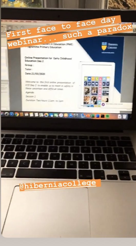 <a href="/marykelly_ed/">mary kelly</a>  First Face to Face Lectures happening throughout Ireland for our student teachers today. Thank you to all Lectures in Education, adjunct faculty and student teachers. Thanks to Kate Healy April 19 Cork for sharing. #HCHeretoHelp #learningfromhome